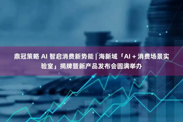 鼎冠策略 AI 智启消费新势能 | 海新域「AI + 消费场景实验室」揭牌暨新产品发布会圆满举办