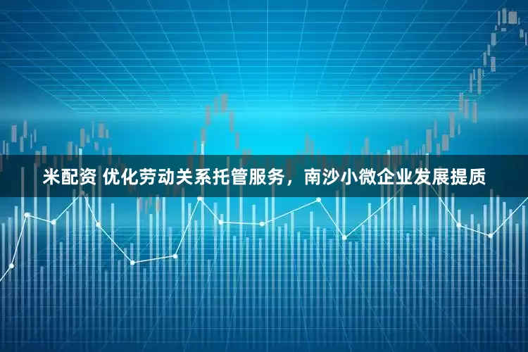 米配资 优化劳动关系托管服务，南沙小微企业发展提质