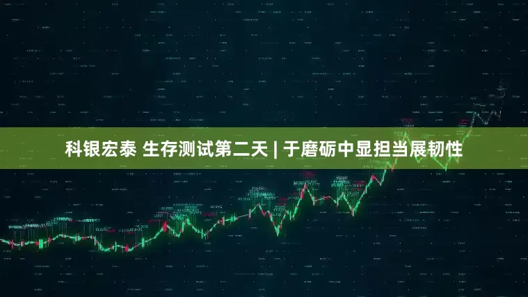科银宏泰 生存测试第二天 | 于磨砺中显担当展韧性