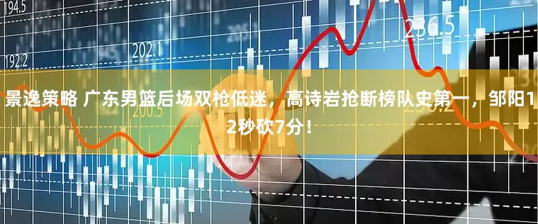 景逸策略 广东男篮后场双枪低迷，高诗岩抢断榜队史第一，邹阳12秒砍7分！